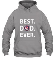 Best Washington Nationals Dad Ever Baseball MLB Fathers Day Hooded Sweatshirt Hooded Sweatshirt - amzapparel