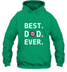 Best Washington Nationals Dad Ever Baseball MLB Fathers Day Hooded Sweatshirt Hooded Sweatshirt - amzapparel
