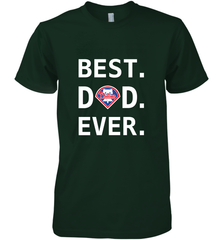 Best Philadelphia Phillies Dad Ever Baseball MLB Fathers Day Men's Premium T-Shirt Men's Premium T-Shirt - amzapparel