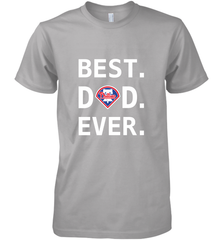 Best Philadelphia Phillies Dad Ever Baseball MLB Fathers Day Men's Premium T-Shirt Men's Premium T-Shirt - amzapparel