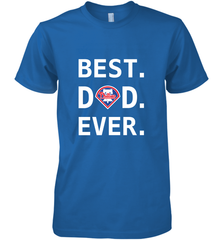 Best Philadelphia Phillies Dad Ever Baseball MLB Fathers Day Men's Premium T-Shirt Men's Premium T-Shirt - amzapparel