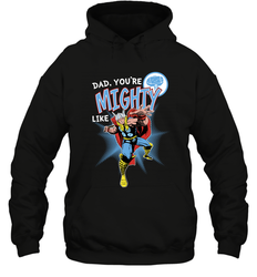 Marvel Thor Mighty Dad Father's Day Gifts Hooded Sweatshirt