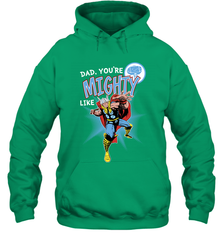 Marvel Thor Mighty Dad Father's Day Gifts Hooded Sweatshirt Hooded Sweatshirt - amzapparel