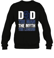 San Diego Padres Dad The Man The Myth The Legend Father's Day MLB Crewneck Sweatshirt Crewneck Sweatshirt - amzapparel
