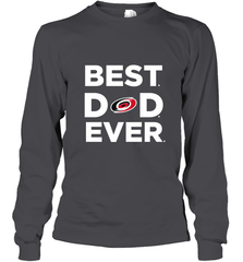Best Carolina Hurricanes Dad Ever Hockey NHL Fathers Day GIft For Daddy Long Sleeve T-Shirt Long Sleeve T-Shirt - amzapparel
