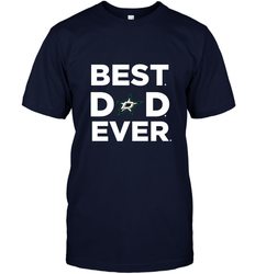 Best Dallas Stars Dad Ever Hockey NHL Fathers Day GIft For Daddy Men's T-Shirt