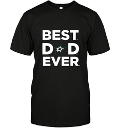 Best Dallas Stars Dad Ever Hockey NHL Fathers Day GIft For Daddy Men's T-Shirt