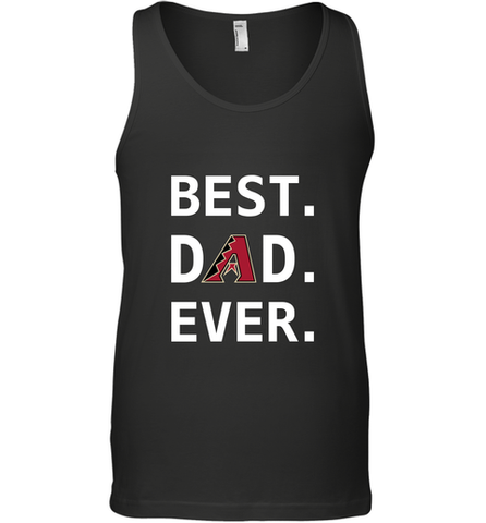 Best Arizona Diamondbacks Dad Ever Baseball MLB Fathers Day Men's Tank Top Men's Tank Top / Black / XS Men's Tank Top - amzapparel