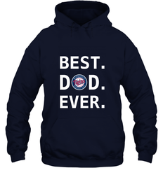 Best Minnesota Twins Dad Ever Baseball MLB Fathers Day Hooded Sweatshirt