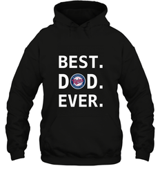 Best Minnesota Twins Dad Ever Baseball MLB Fathers Day Hooded Sweatshirt