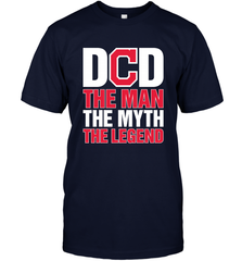 Cleveland Indians Dad The Man The Myth The Legend Father's Day MLB Men's T-Shirt Men's T-Shirt - amzapparel