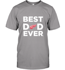 Best Detroit Red Wings Dad Ever Hockey NHL Fathers Day GIft For Daddy Men's T-Shirt Men's T-Shirt - amzapparel