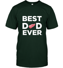 Best Detroit Red Wings Dad Ever Hockey NHL Fathers Day GIft For Daddy Men's T-Shirt Men's T-Shirt - amzapparel