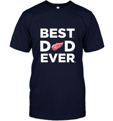 Best Detroit Red Wings Dad Ever Hockey NHL Fathers Day GIft For Daddy Men's T-Shirt Men's T-Shirt - amzapparel