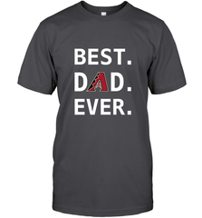 Best Arizona Diamondbacks Dad Ever Baseball MLB Fathers Day Men's T-Shirt Men's T-Shirt - amzapparel