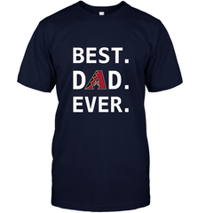 Best Arizona Diamondbacks Dad Ever Baseball MLB Fathers Day Men's T-Shirt Men's T-Shirt - amzapparel