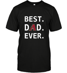 Best Arizona Diamondbacks Dad Ever Baseball MLB Fathers Day Men's T-Shirt Men's T-Shirt - amzapparel