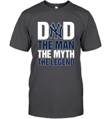 New York Yankees Dad The Man The Myth The Legend Father's Day MLB Men's T-Shirt Men's T-Shirt - amzapparel