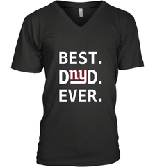 Best New York Giants Dad Best Dad Ever NFL Football Fathers Day Men's V-Neck T-Shirt Men's V-Neck T-Shirt - amzapparel