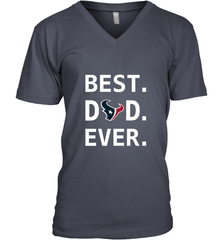 Best Houston Texans Dad Best Dad Ever NFL Football Fathers Day Men's V-Neck T-Shirt Men's V-Neck T-Shirt - amzapparel