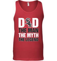 Chicago White Sox Dad The Man The Myth The Legend Father's Day MLB Men's Tank Top Men's Tank Top - amzapparel