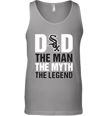 Chicago White Sox Dad The Man The Myth The Legend Father's Day MLB Men's Tank Top Men's Tank Top - amzapparel