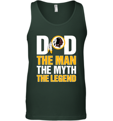 Washington Redskins Dad The Man The Myth The Legend NFL Father's Day Men's Tank Top Men's Tank Top - amzapparel