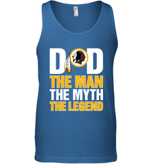 Washington Redskins Dad The Man The Myth The Legend NFL Father's Day Men's Tank Top Men's Tank Top - amzapparel