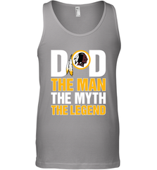 Washington Redskins Dad The Man The Myth The Legend NFL Father's Day Men's Tank Top Men's Tank Top - amzapparel