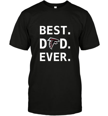 Best Atlanta Falcons Dad Best Dad Ever NFL Football Fathers Day Men's T-Shirt Men's T-Shirt / Black / S Men's T-Shirt - amzapparel