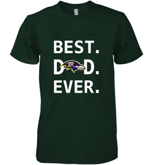 Best Baltimore Ravens Dad Best Dad Ever NFL Football Fathers Day Men's Premium T-Shirt Men's Premium T-Shirt - amzapparel