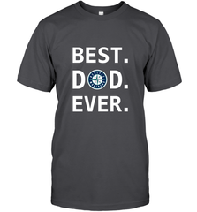 Best Seattle Mariners Dad Ever Baseball MLB Fathers Day Men's T-Shirt Men's T-Shirt - amzapparel