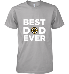Best Boston Bruins Dad Ever Hockey NHL Fathers Day GIft For Daddy Men's Premium T-Shirt Men's Premium T-Shirt - amzapparel