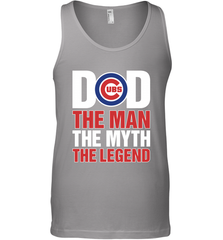 Chicago Cubs Dad The Man The Myth The Legend Father's Day MLB Men's Tank Top Men's Tank Top - amzapparel