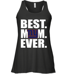 Best New York Giants Mom Ever NFL Team Mother's Day Gift Women's Racerback Tank