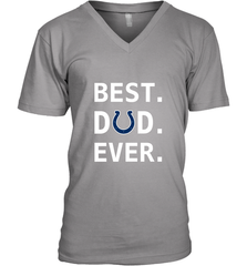 Best Indianapolis Colts Dad Best Dad Ever NFL Football Fathers Day Men's V-Neck T-Shirt Men's V-Neck T-Shirt - amzapparel