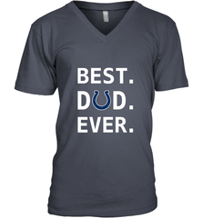 Best Indianapolis Colts Dad Best Dad Ever NFL Football Fathers Day Men's V-Neck T-Shirt Men's V-Neck T-Shirt - amzapparel