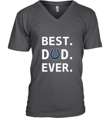 Best Indianapolis Colts Dad Best Dad Ever NFL Football Fathers Day Men's V-Neck T-Shirt Men's V-Neck T-Shirt - amzapparel