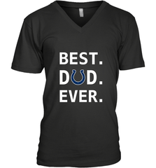 Best Indianapolis Colts Dad Best Dad Ever NFL Football Fathers Day Men's V-Neck T-Shirt Men's V-Neck T-Shirt - amzapparel