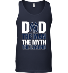 New York Yankees Dad The Man The Myth The Legend Father's Day MLB Men's Tank Top Men's Tank Top - amzapparel