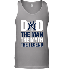 New York Yankees Dad The Man The Myth The Legend Father's Day MLB Men's Tank Top Men's Tank Top - amzapparel