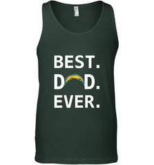 Best Los Angeles Chargers Dad Best Dad Ever NFL Football Fathers Day Men's Tank Top Men's Tank Top - amzapparel
