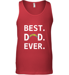 Best Los Angeles Chargers Dad Best Dad Ever NFL Football Fathers Day Men's Tank Top Men's Tank Top - amzapparel