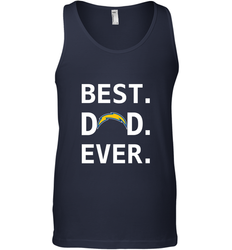Best Los Angeles Chargers Dad Best Dad Ever NFL Football Fathers Day Men's Tank Top