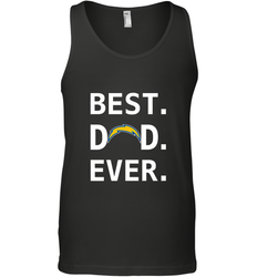 Best Los Angeles Chargers Dad Best Dad Ever NFL Football Fathers Day Men's Tank Top