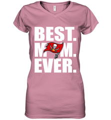 Best Tampa Bay Buccaneers Mom Ever NFL Team Mother's Day Gift Women's V-Neck T-Shirt Women's V-Neck T-Shirt - amzapparel