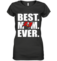 Best Tampa Bay Buccaneers Mom Ever NFL Team Mother's Day Gift Women's V-Neck T-Shirt