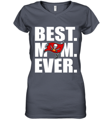 Best Tampa Bay Buccaneers Mom Ever NFL Team Mother's Day Gift Women's V-Neck T-Shirt Women's V-Neck T-Shirt - amzapparel
