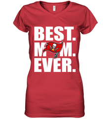 Best Tampa Bay Buccaneers Mom Ever NFL Team Mother's Day Gift Women's V-Neck T-Shirt Women's V-Neck T-Shirt - amzapparel