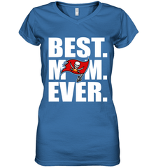 Best Tampa Bay Buccaneers Mom Ever NFL Team Mother's Day Gift Women's V-Neck T-Shirt Women's V-Neck T-Shirt - amzapparel
